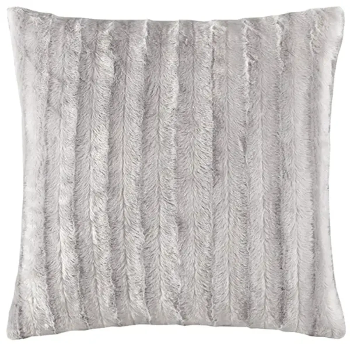 Gracie Mills Wilfred Faux Fur Square Pillow