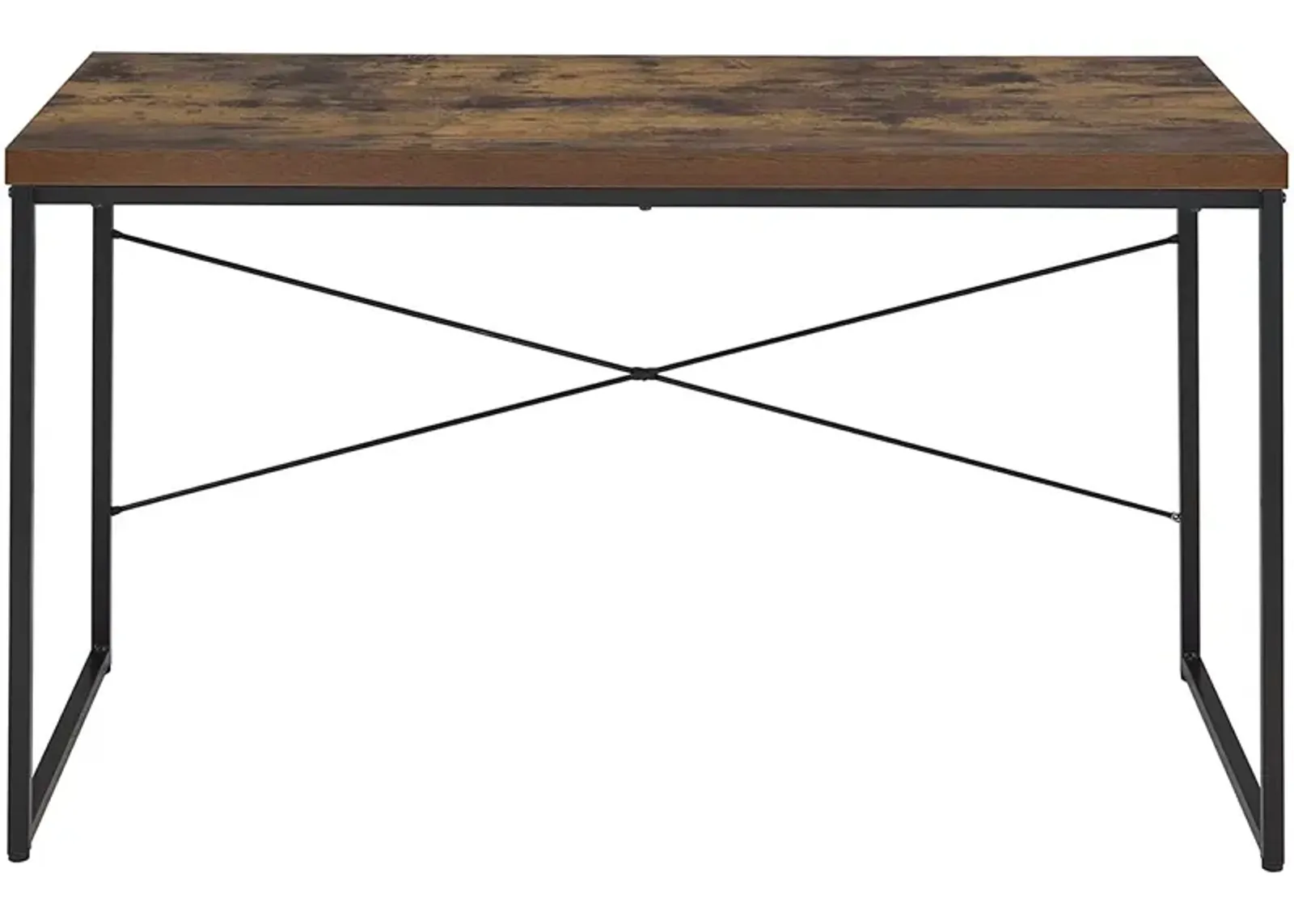 Bob Desk in Weathered Oak & Black 92396