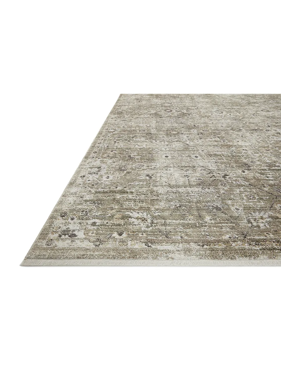 Bonney BNY08 Moss/Bark 5'3" x 7'6" Rug