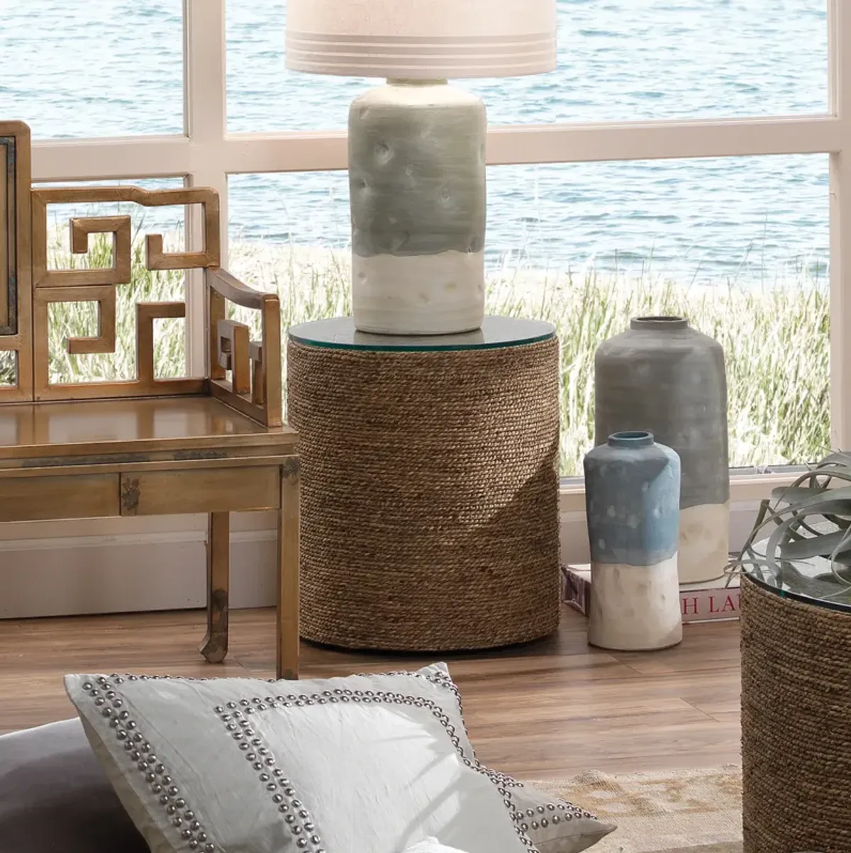 Harbor Seagrass Side Table