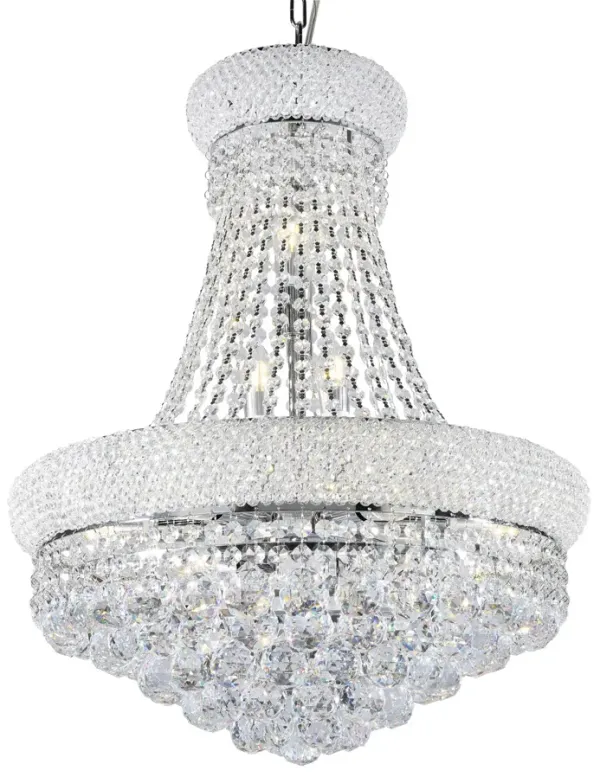 Hivvago Lantern Empire Transparent Glass Led Ceiling Light With Clear Shades