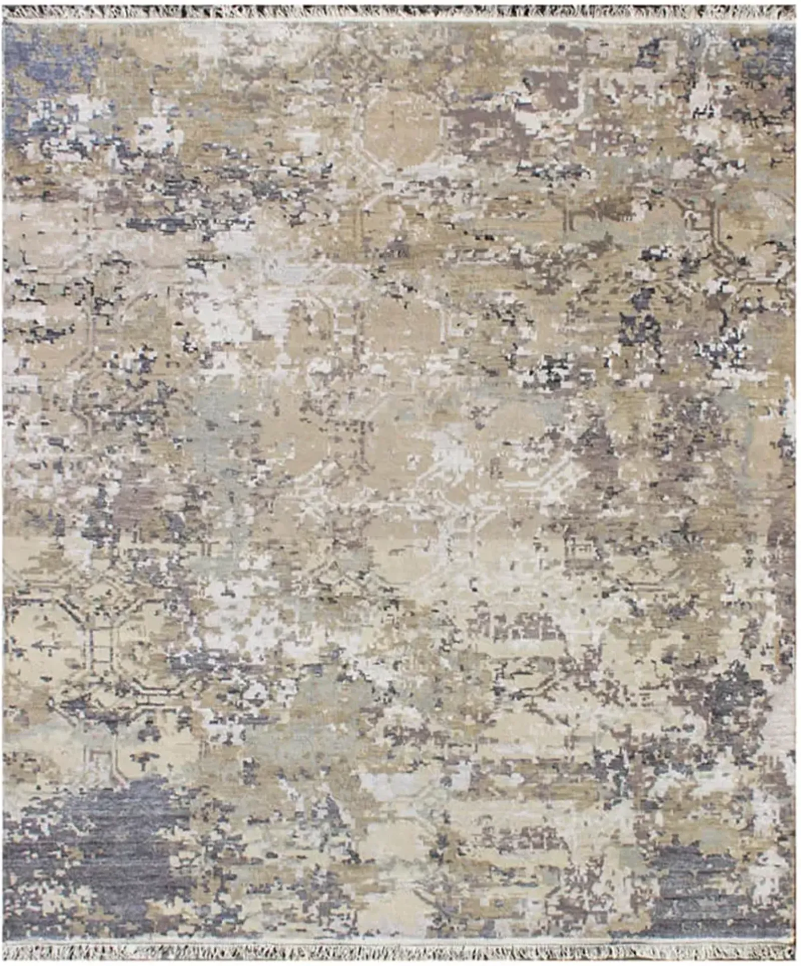 Polaris POL424 Beige 8" x 10" Rug