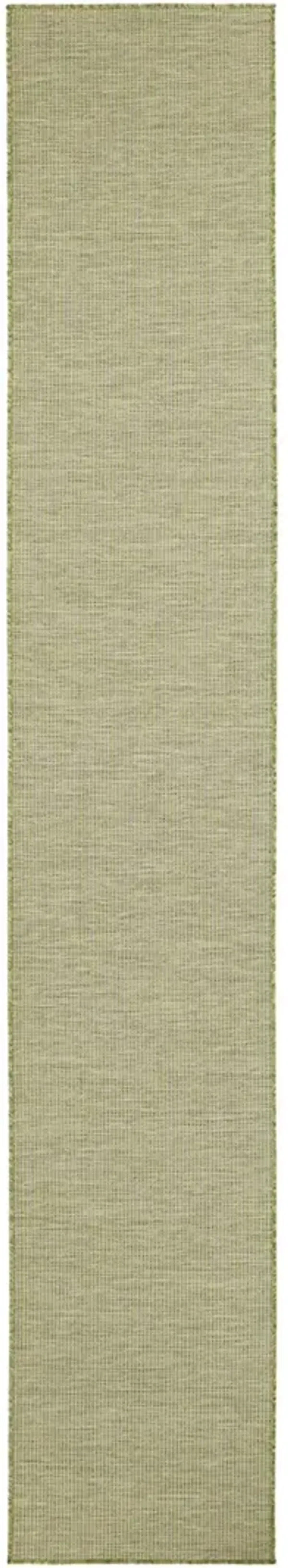 Positano POS01 Green 2'2" x 12' Rug