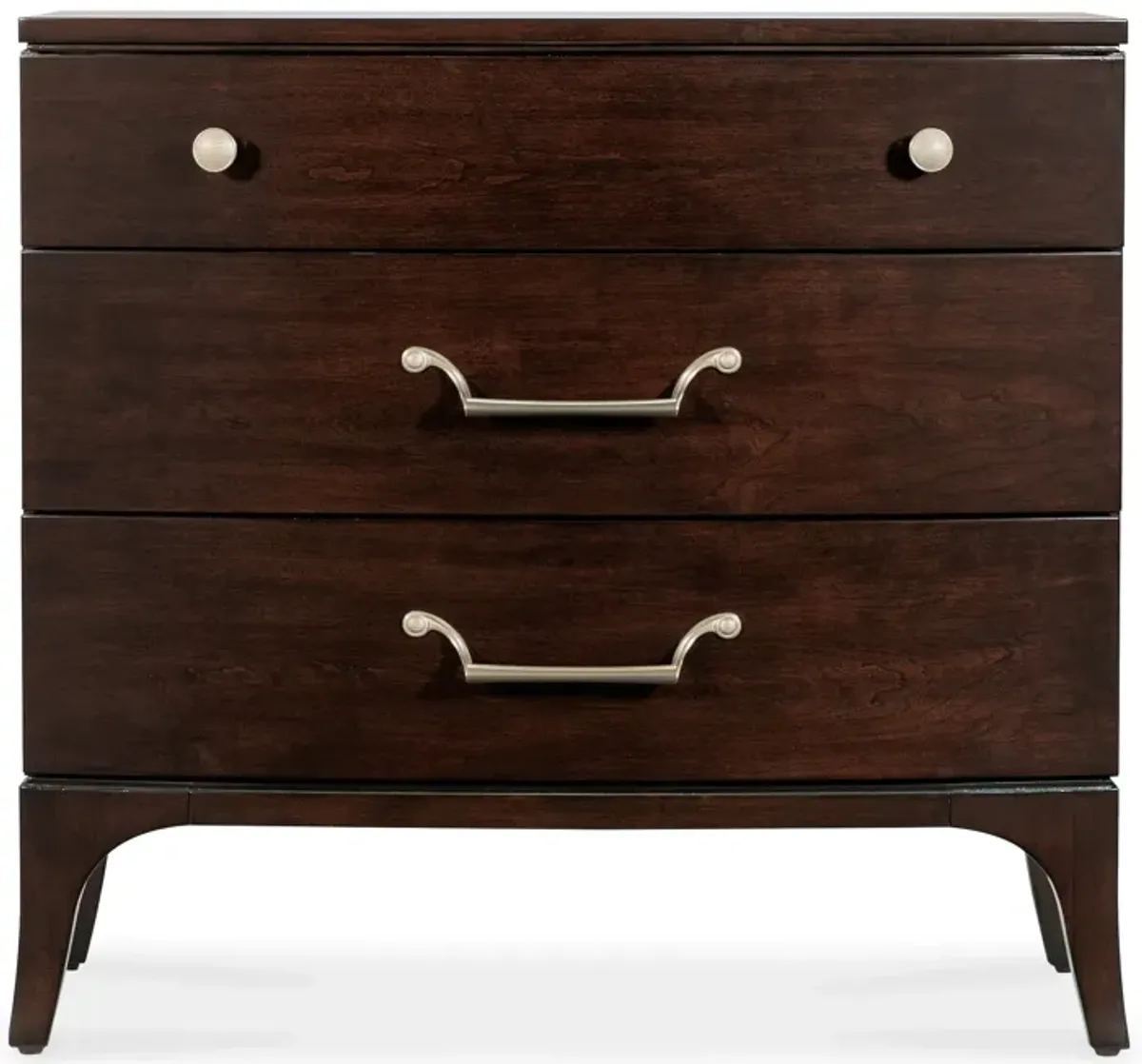 Bella Donna Three-Drawer Nightstand