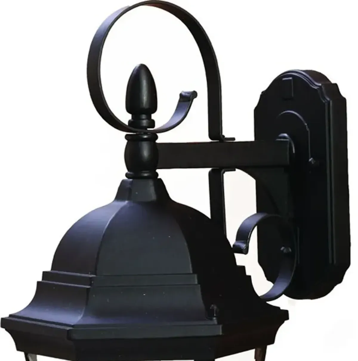 Homezia XL Swing Arm Hanging Lantern Wall Light