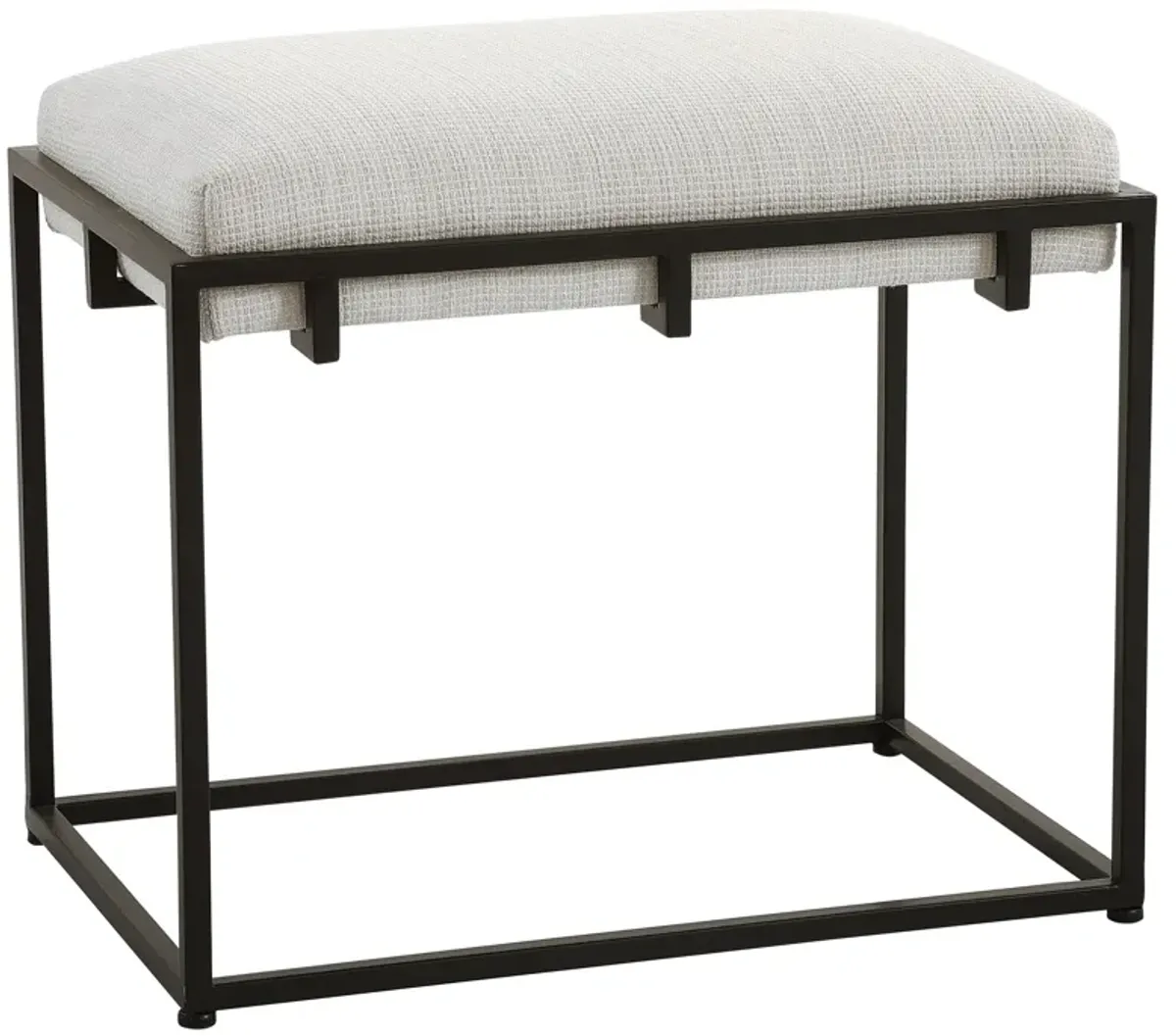 Uttermost Paradox White Small Bench