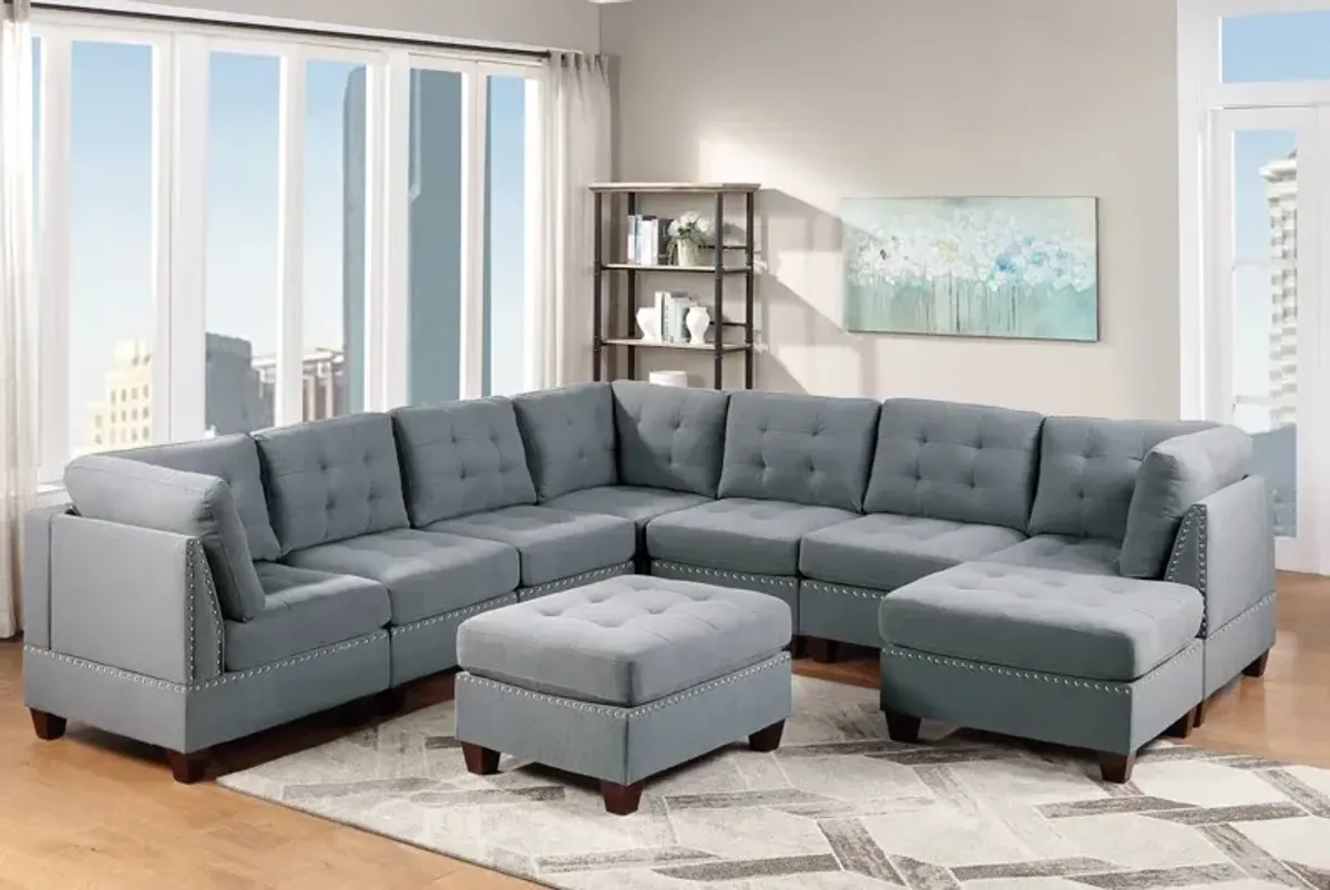Streamdale 9-Piece Modular Sectional Living Room Set
