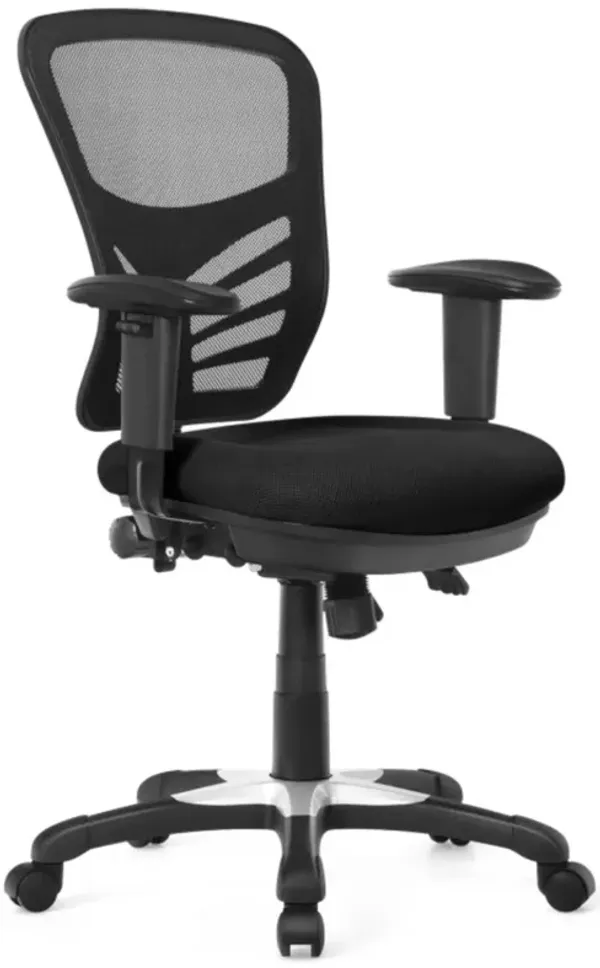 Hivvago Ergonomic Mesh Office Chair with Adjustable Back Height and Armrests