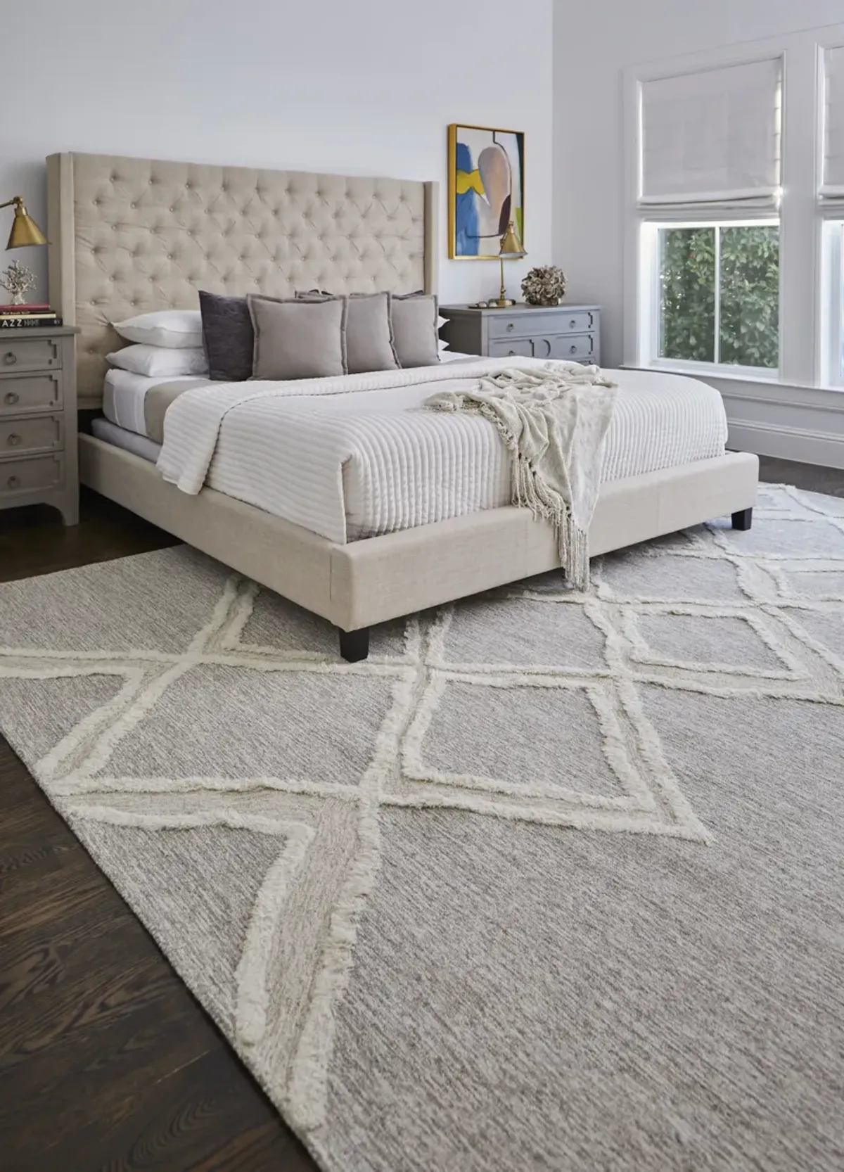 Anica 8009F Gray/Ivory 8' x 10' Rug