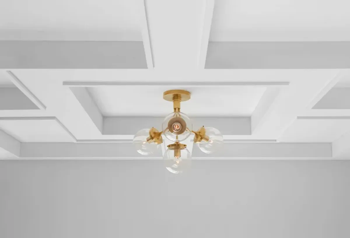 Prescott Med Semi-Flush Mount