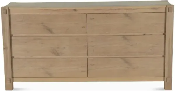 World Interiors Alpine 72 Dresser in Distressed Oak