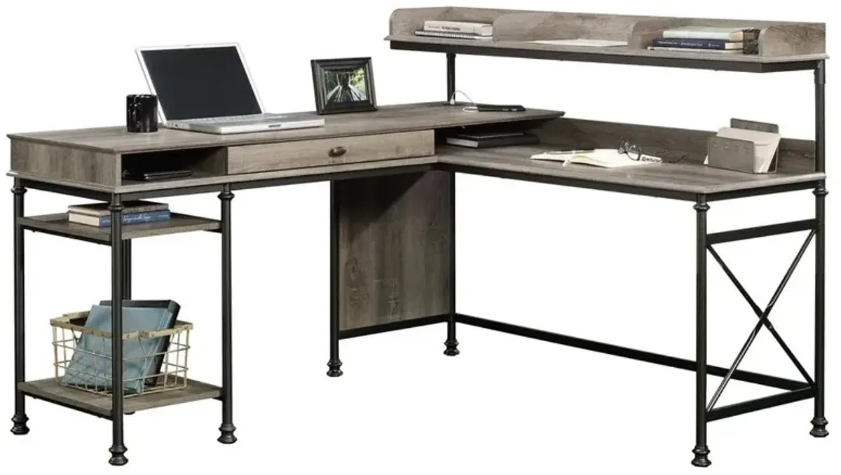 Sauder Canal Street L-Desk