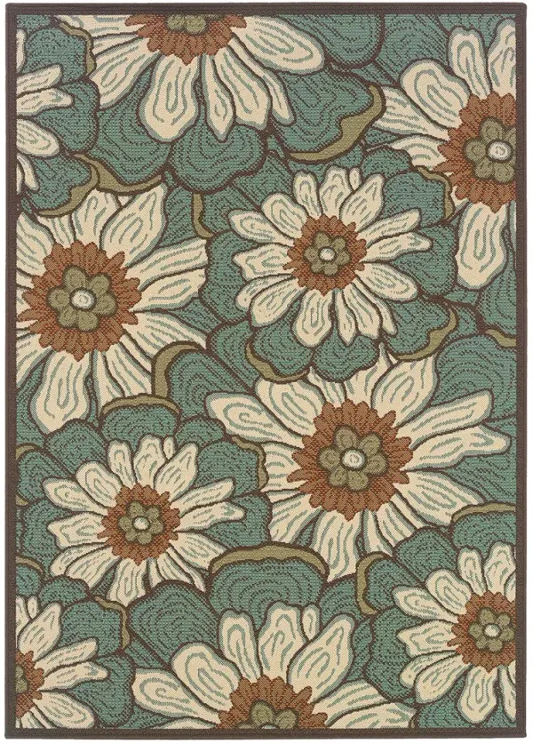 Montego 7'10" x 10'10" Blue Rug