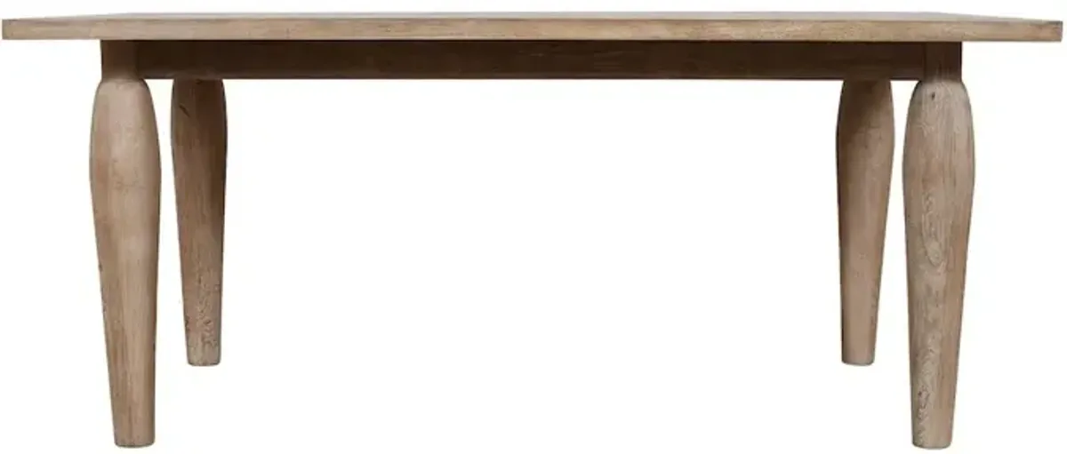 Jofran Spader 70 Rustic Global Solid Wood Dining Table