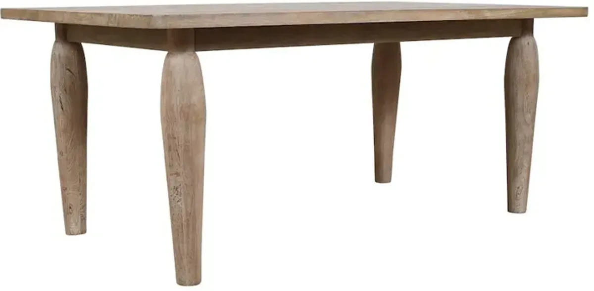 Jofran Spader 70 Rustic Global Solid Wood Dining Table