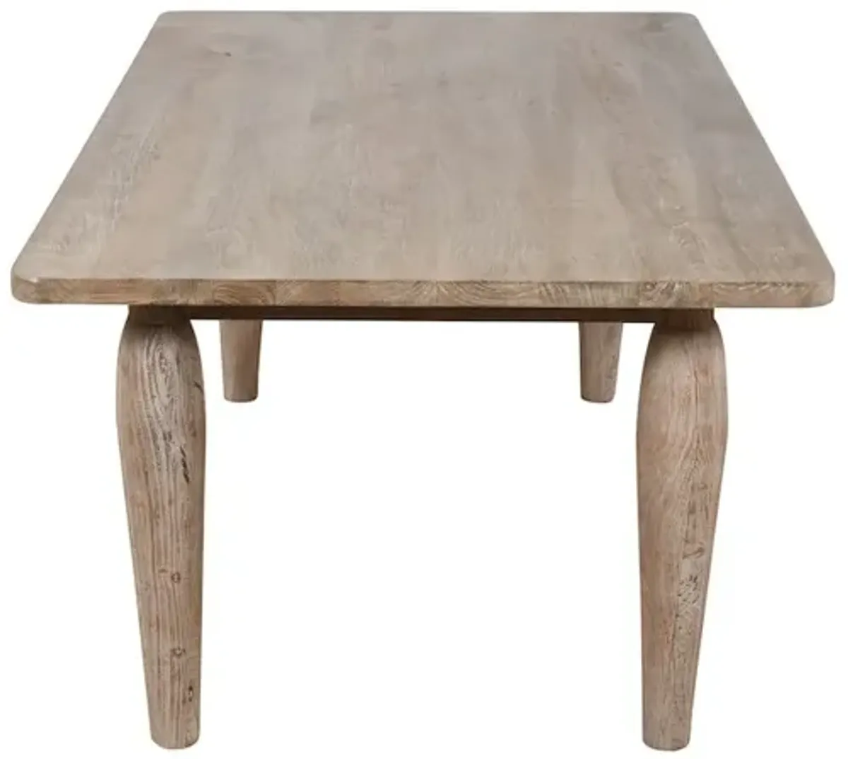 Jofran Spader 70 Rustic Global Solid Wood Dining Table