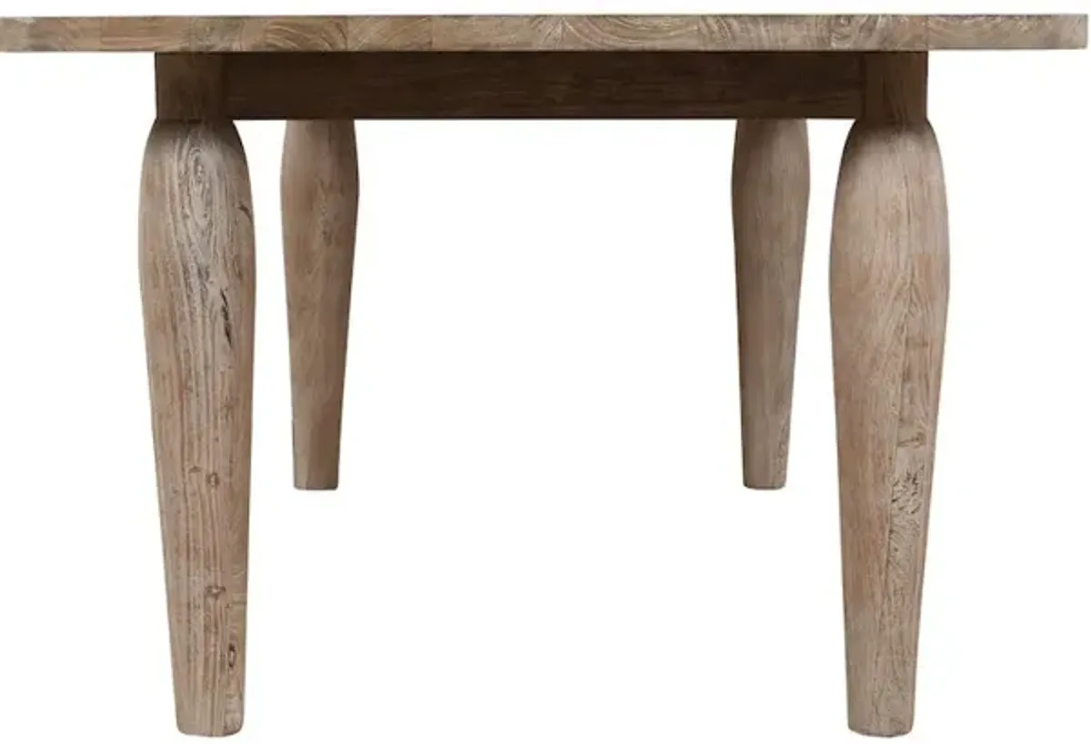 Jofran Spader 70 Rustic Global Solid Wood Dining Table