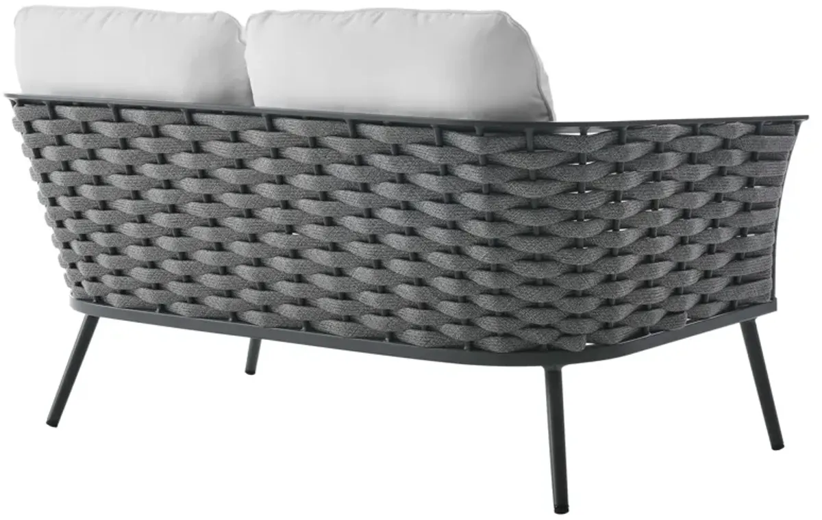 Modway - Stance Outdoor Patio Aluminum Loveseat