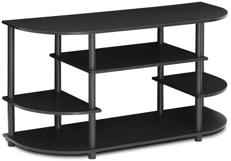 Furinno JAYA Simple Design Corner TV Stand,