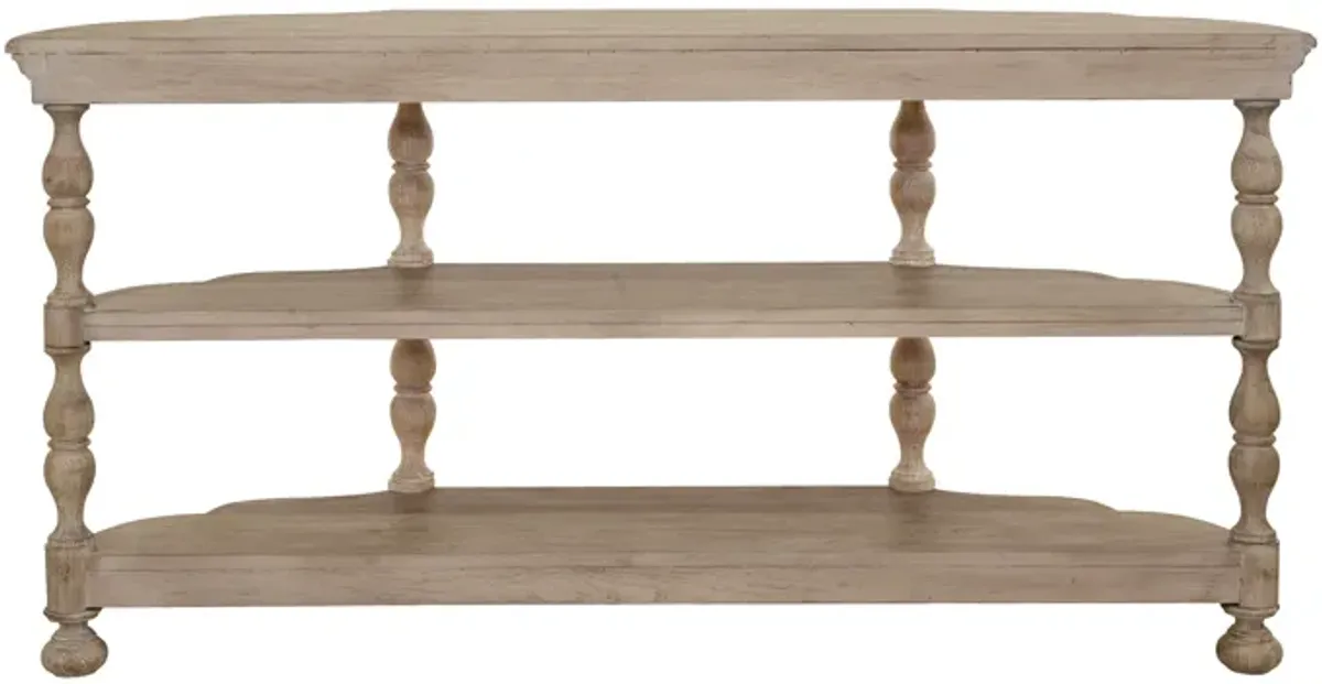 Higgins Street 2-Shelf Console Table