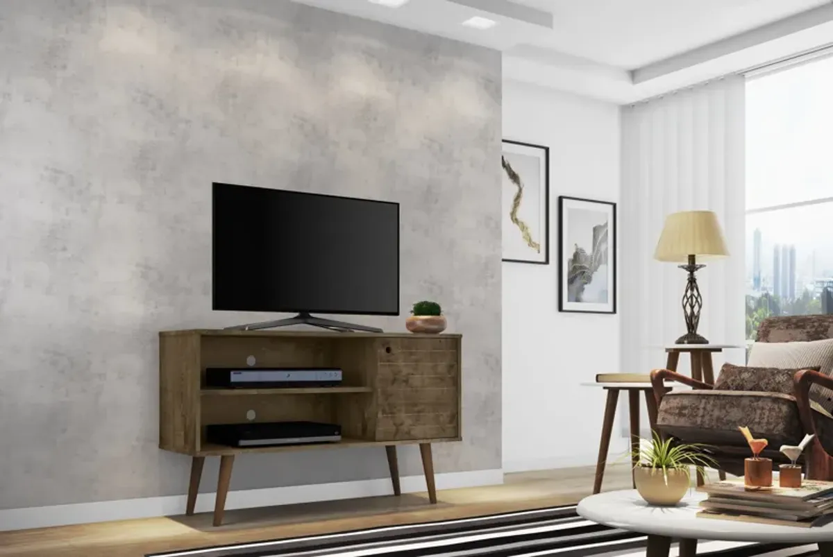 Liberty Small TV Stand in Brown