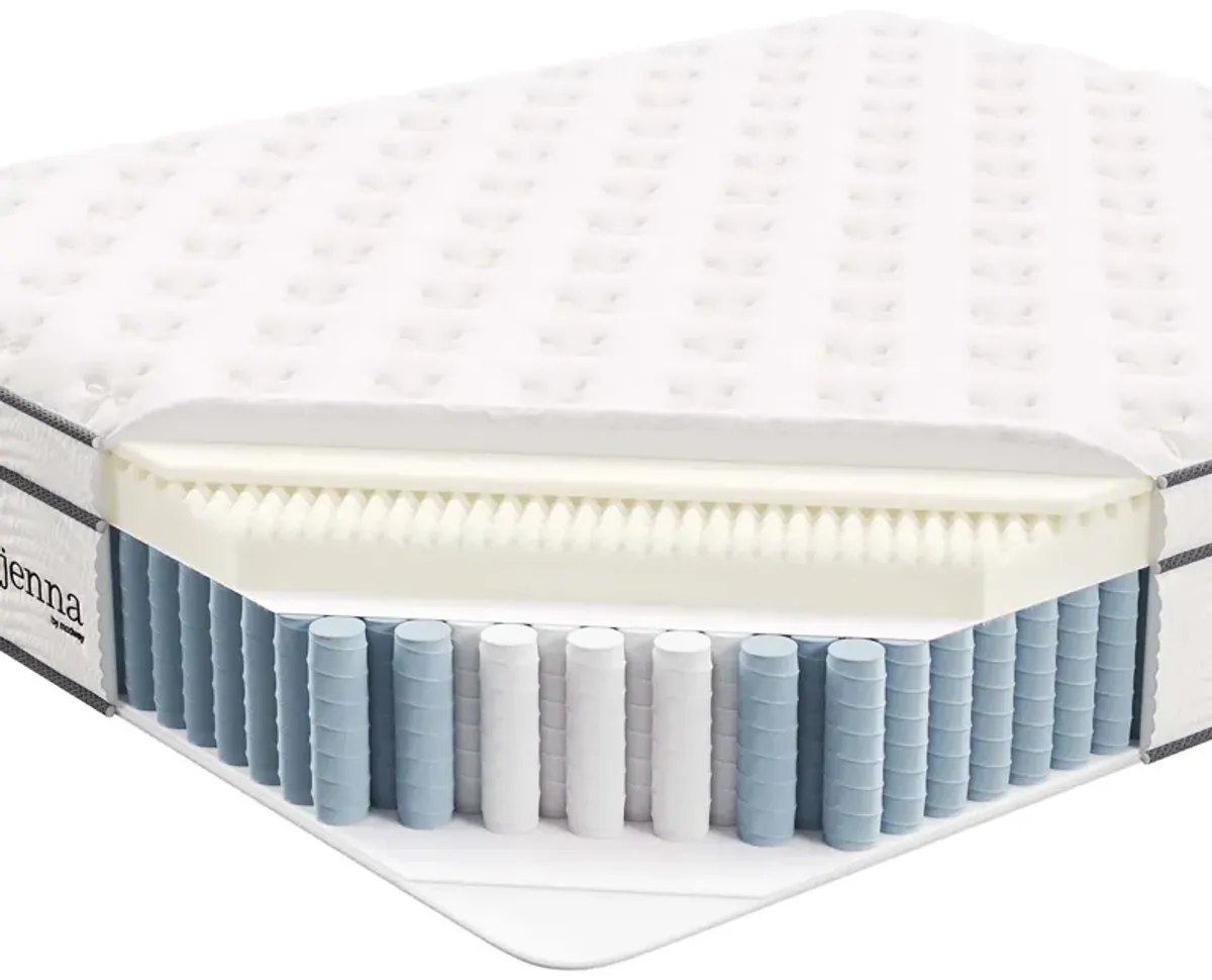 Jenna 14" Innerspring and Foam California King Mattress