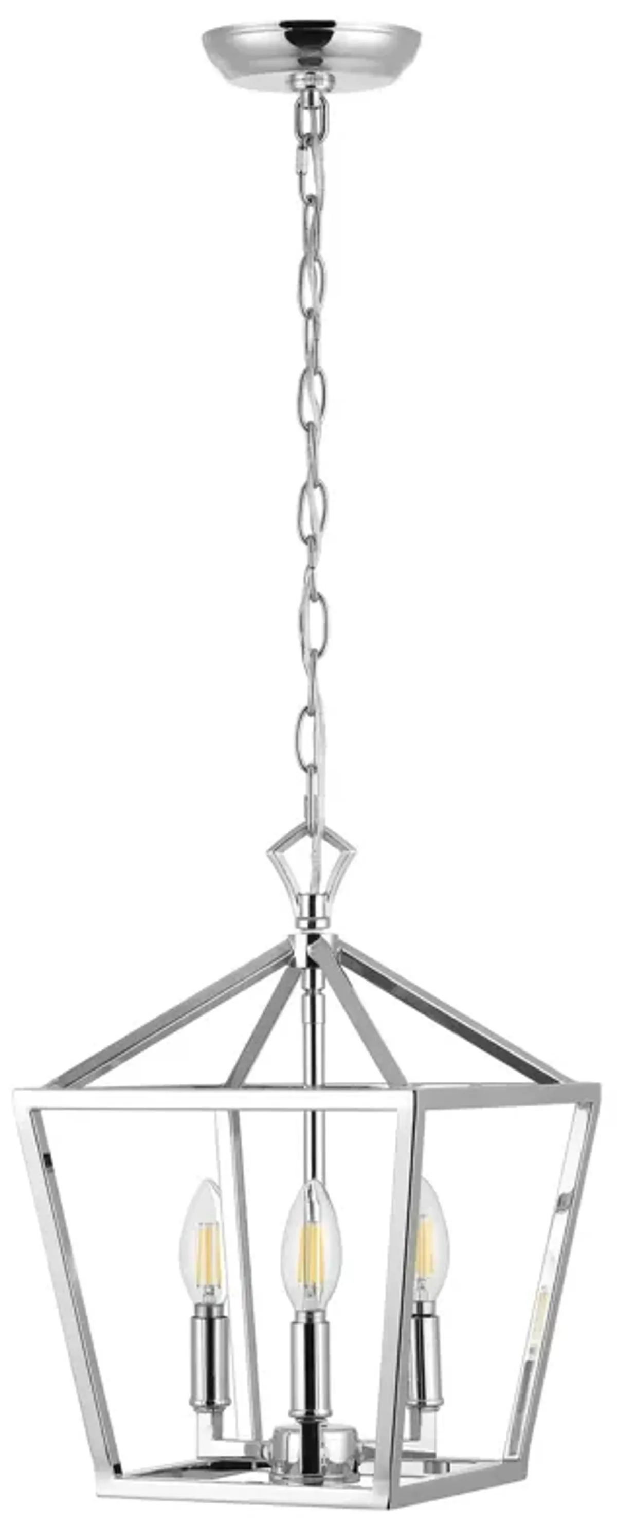 PagodaBulb Lantern Metal LED Pendant