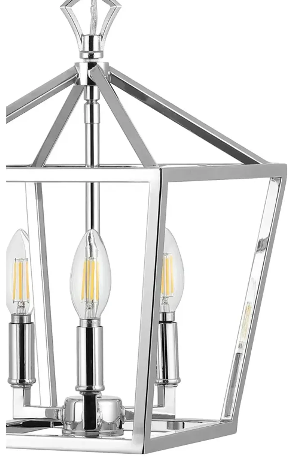 PagodaBulb Lantern Metal LED Pendant