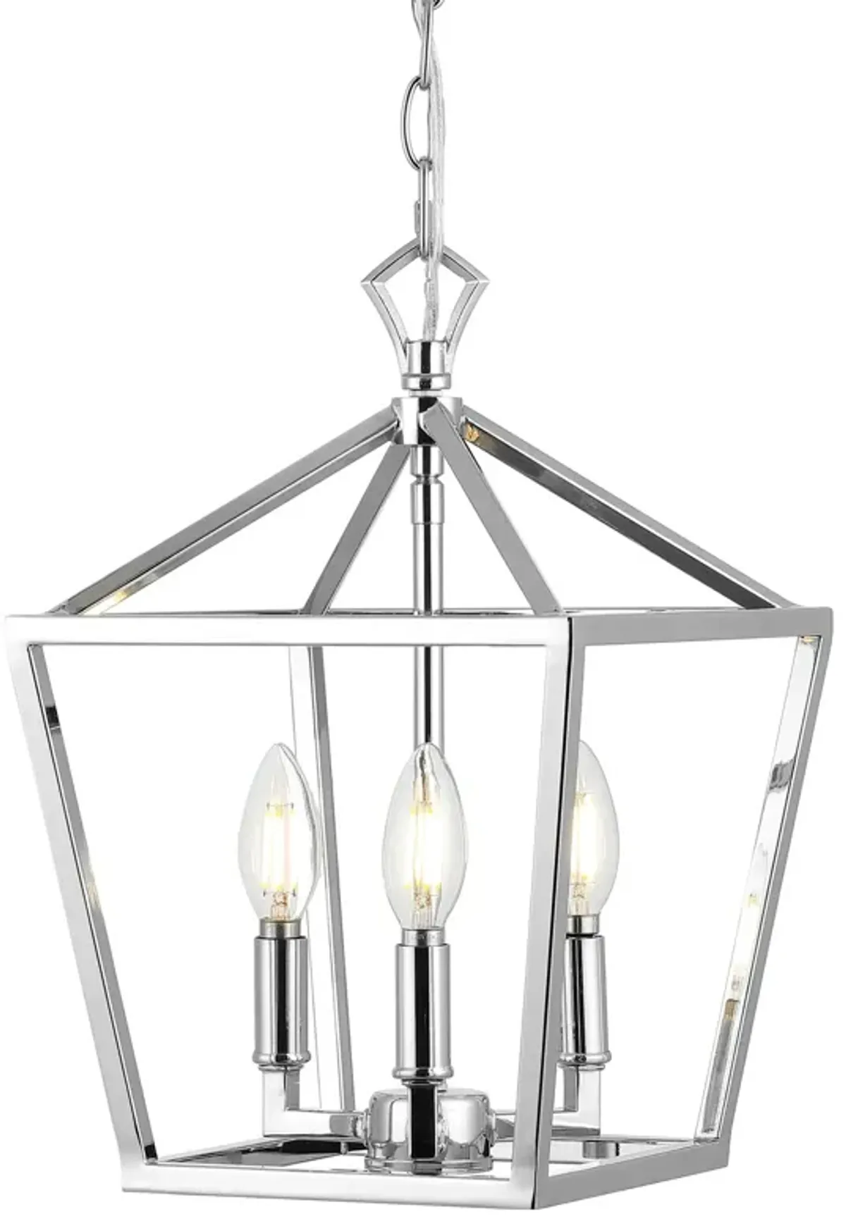 PagodaBulb Lantern Metal LED Pendant