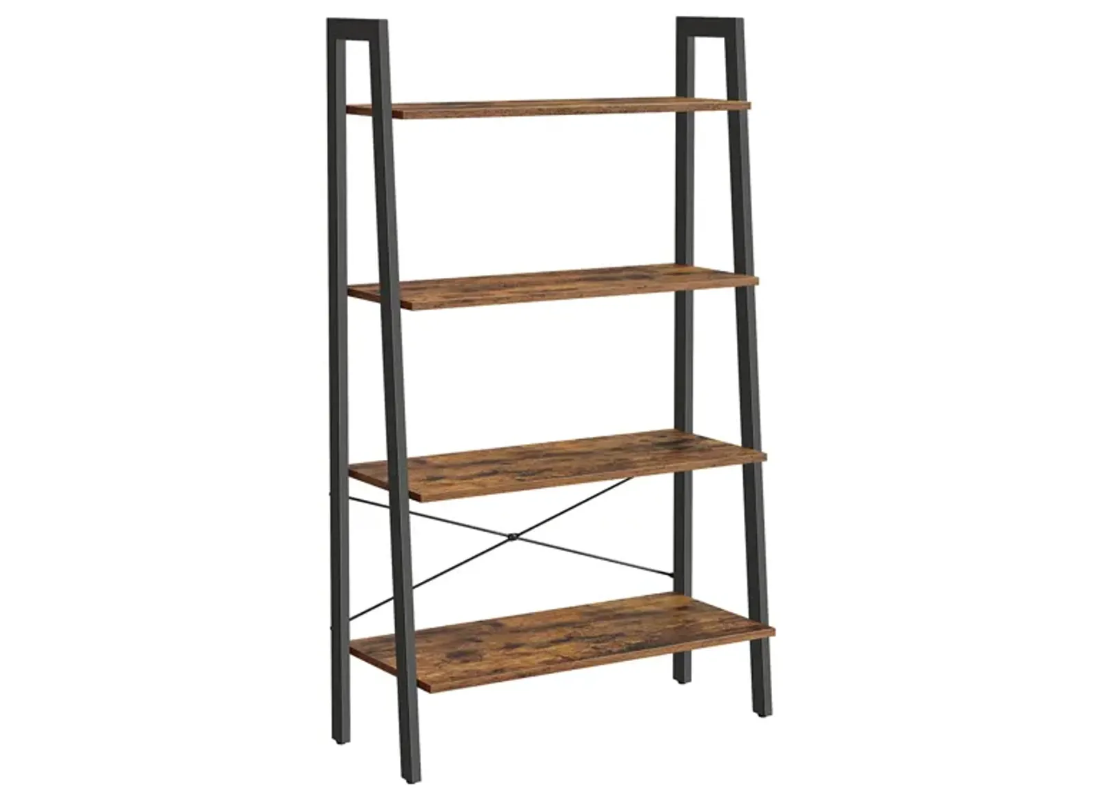 4-Tier Bookshelf: Sleek and Space-Saving Storage for Books and Decor