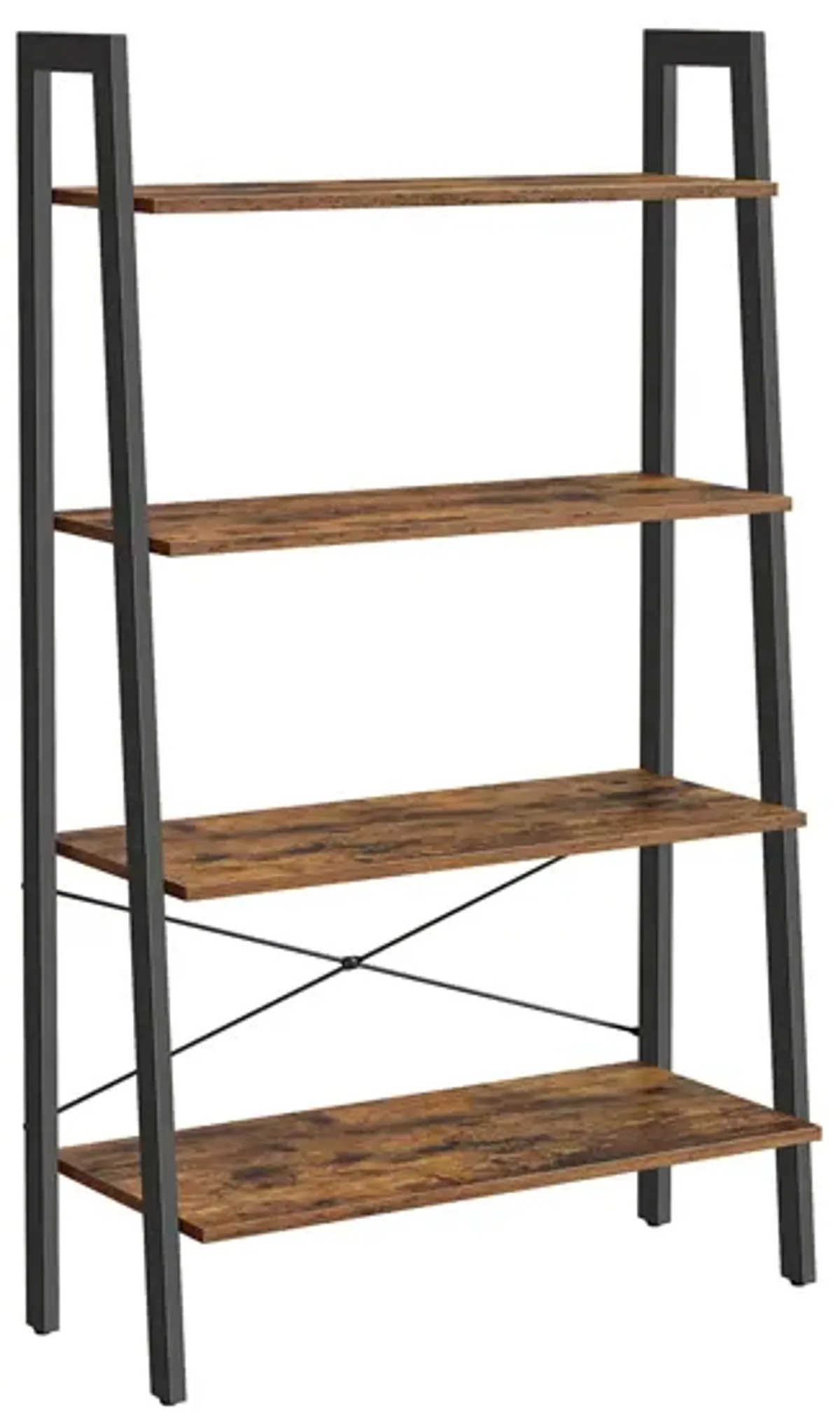 4-Tier Bookshelf: Sleek and Space-Saving Storage for Books and Decor