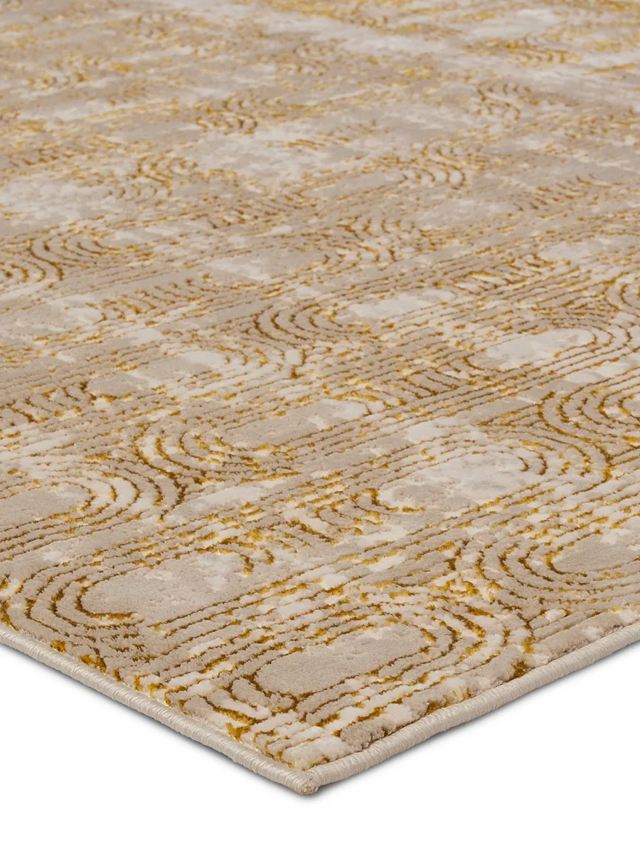 Catalyst Gimeas Yellow/Gold 2'2" x 8' Runner Rug