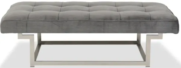 Flannel Ottoman
