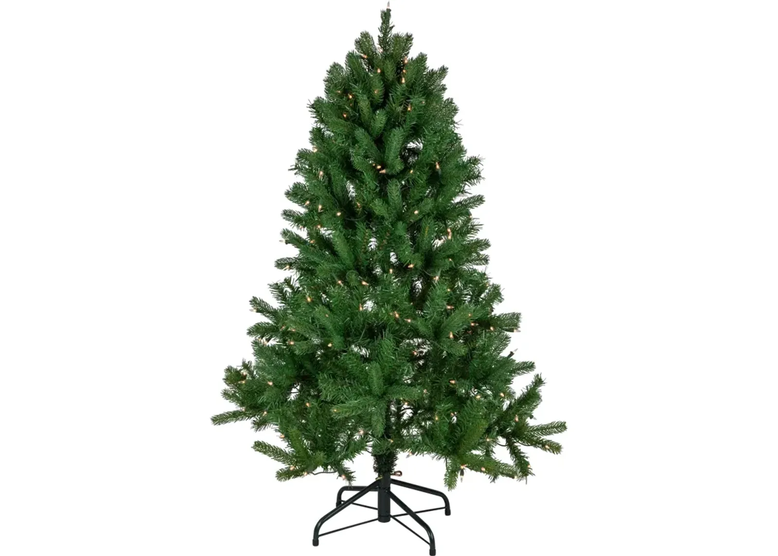 4' Pre-Lit Sierra Noble Fir Artificial Christmas Tree  Clear Lights