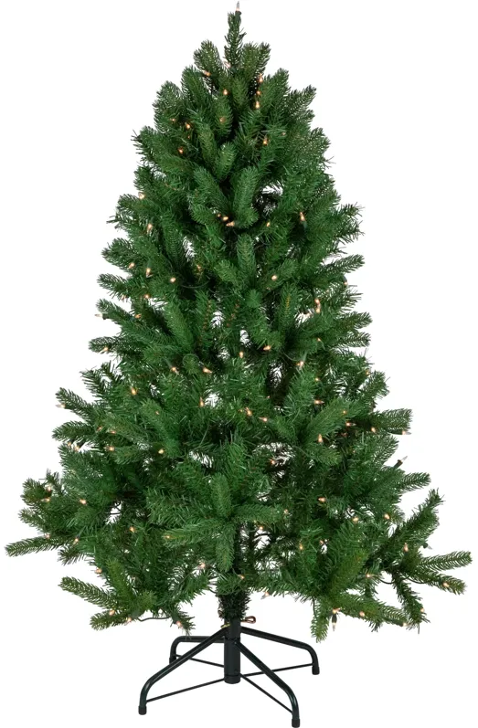 4' Pre-Lit Sierra Noble Fir Artificial Christmas Tree  Clear Lights