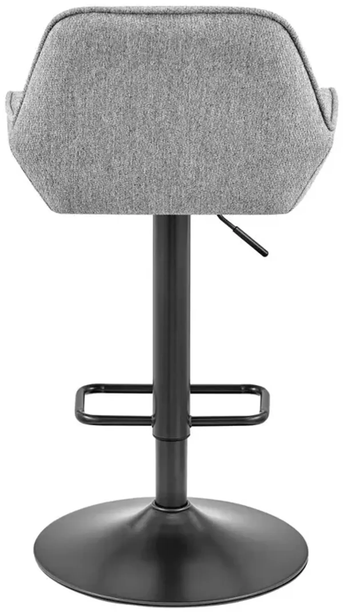 Luther Fabric Gaslift Swivel Bar Stool, (Set of 2)