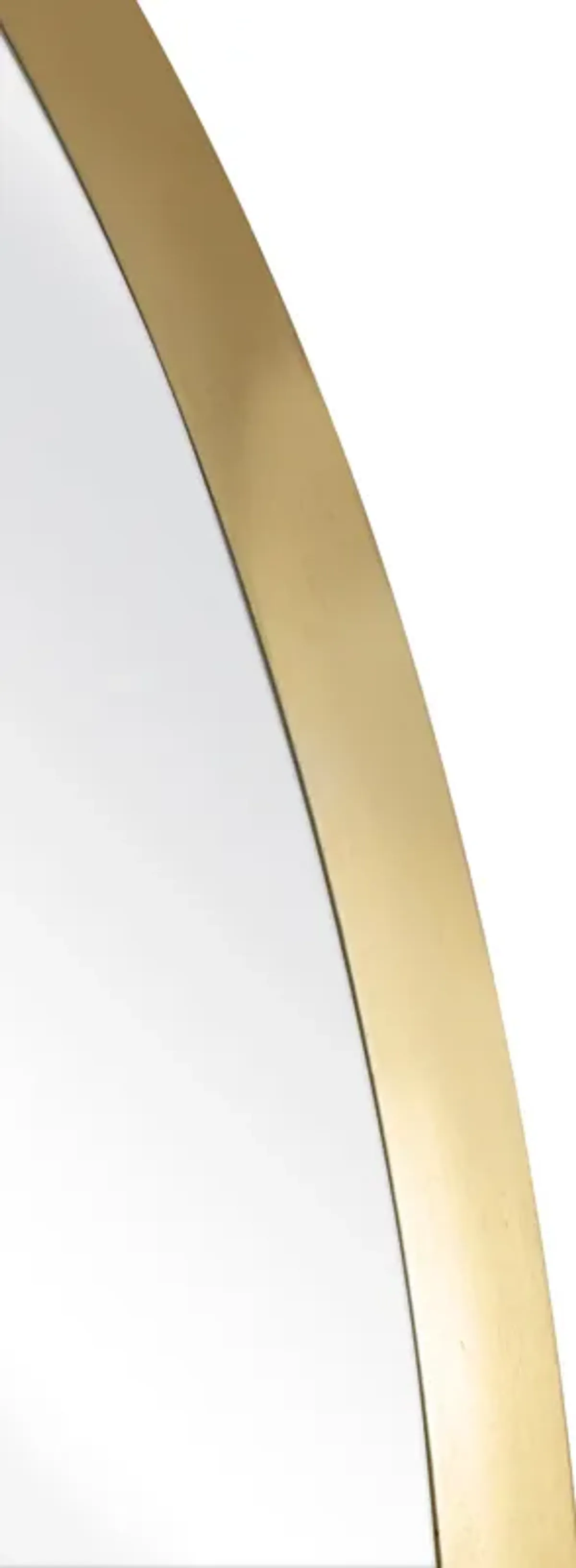 Beni Small Brass Mirror