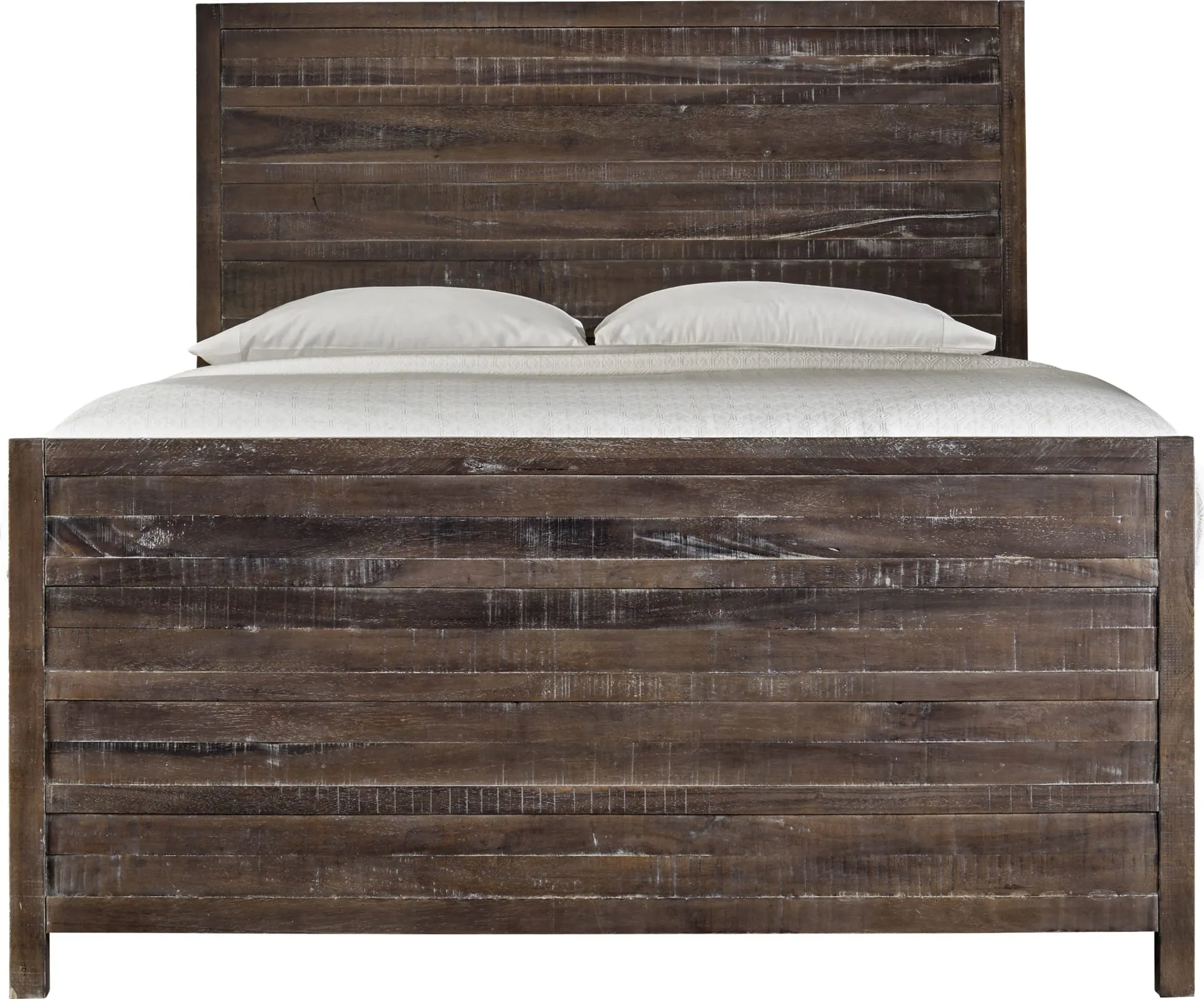 Townsend California King-size Solid Wood Storage Bed in Java