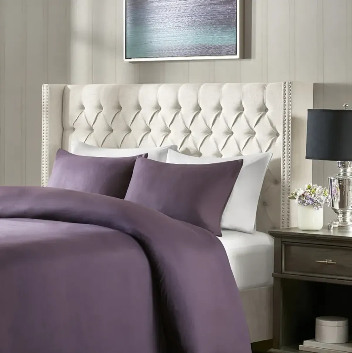 Amelia Queen Upholstery Headboard