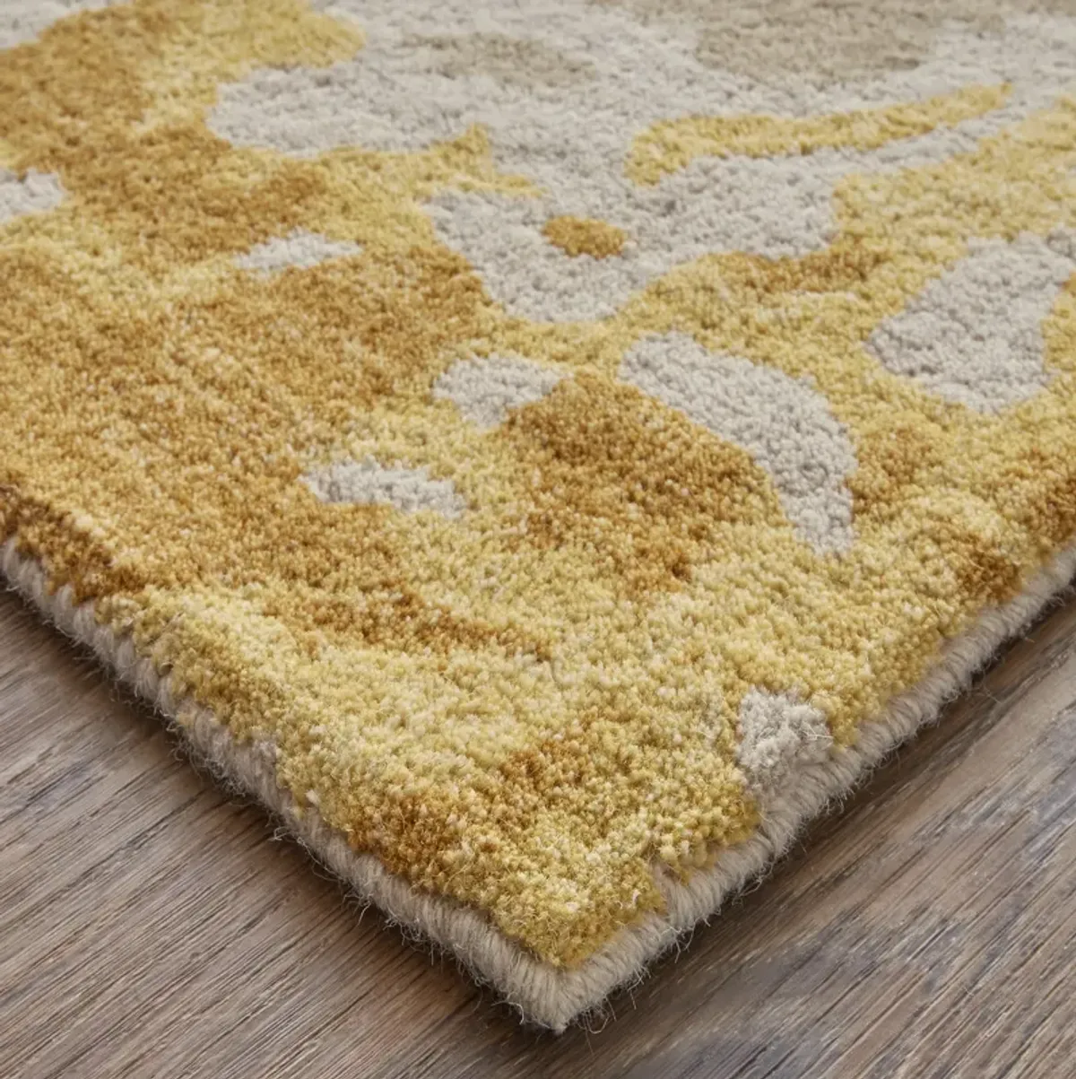 Everley 8646F Ivory/Yellow/Blue 2' x 3' Rug