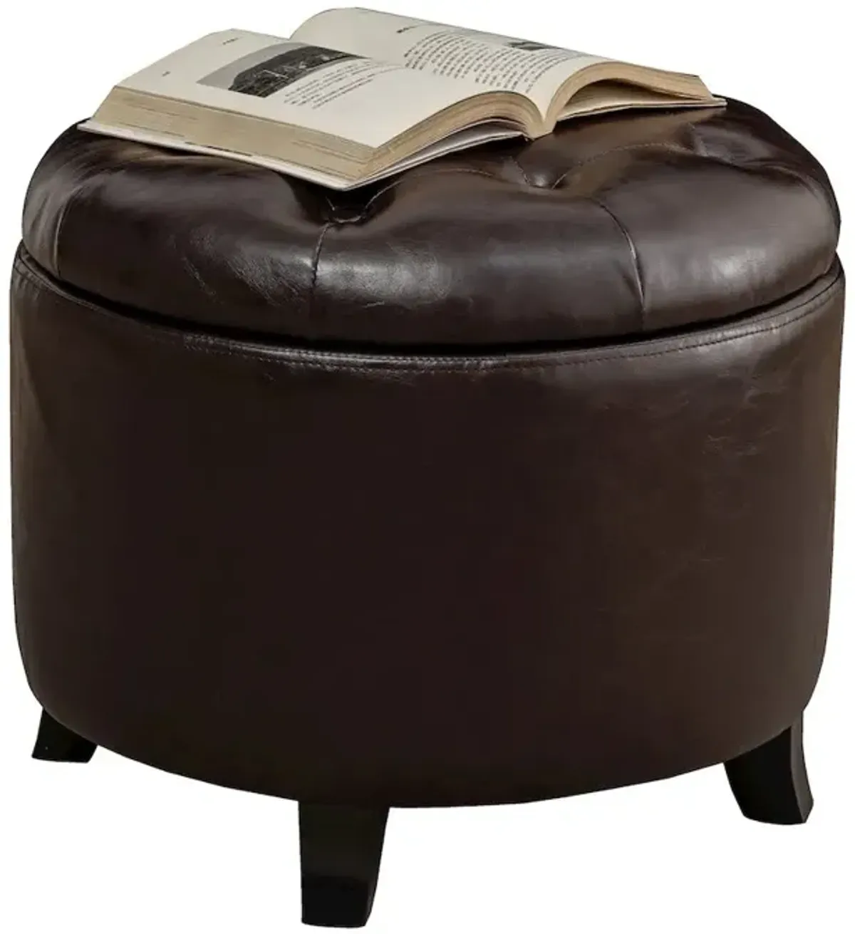 Convience Concept, Inc. Designs4Comfort Round Storage Ottoman