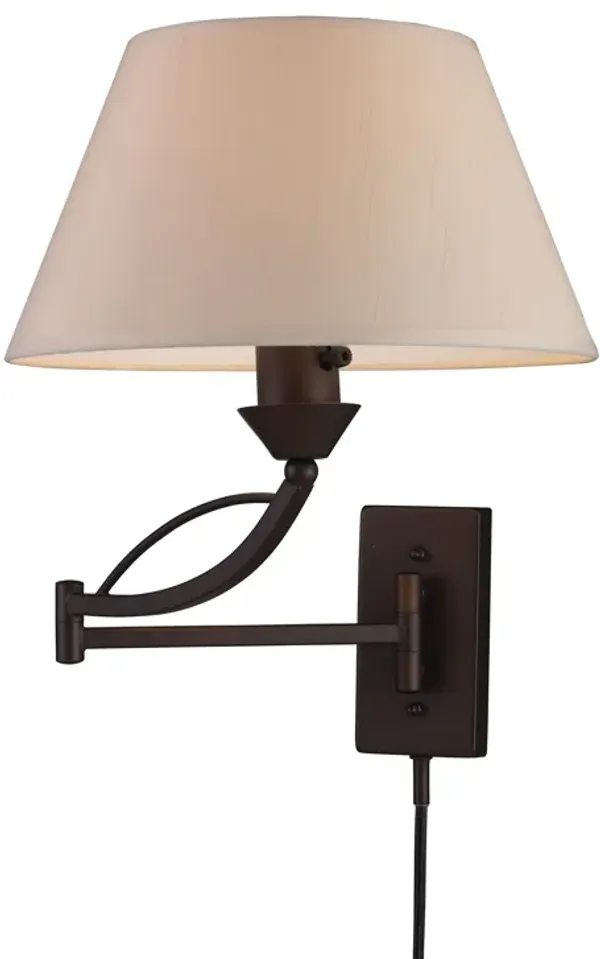 Elysburg 17'' High 1-Light Bronze Sconce