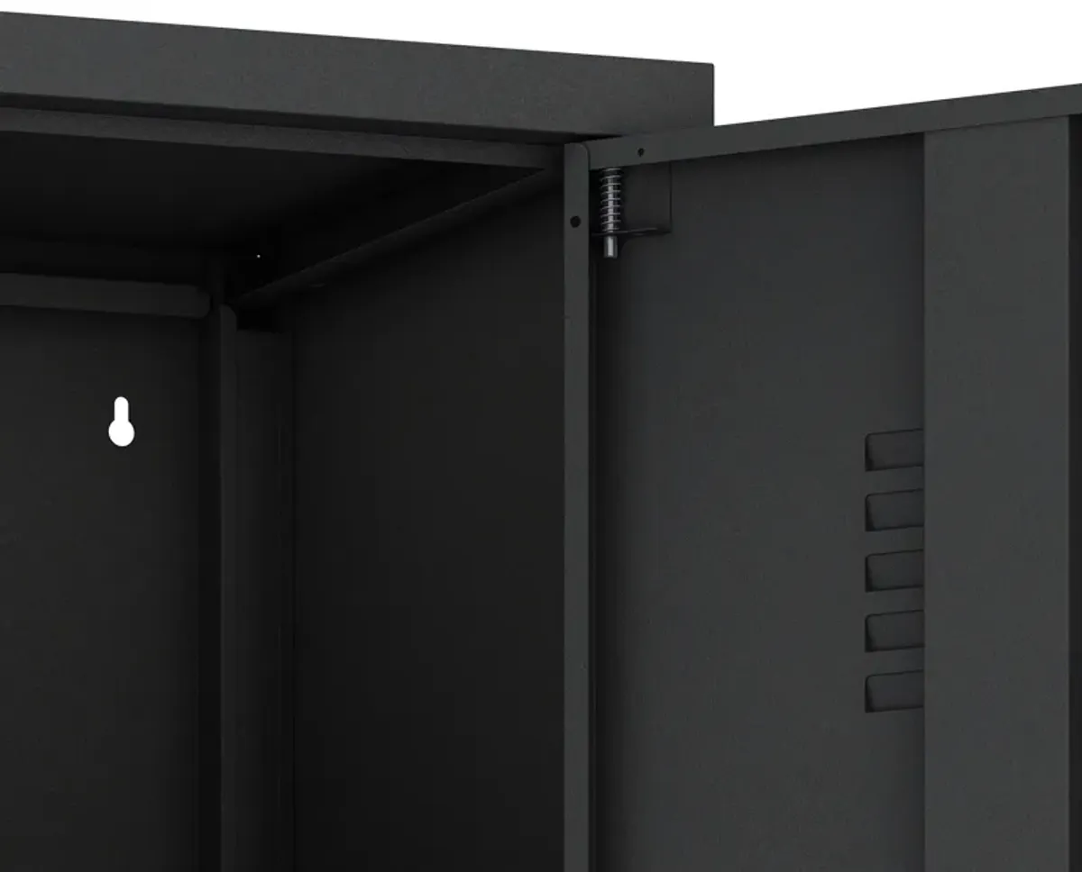 Naomi Black Storage Cabinet