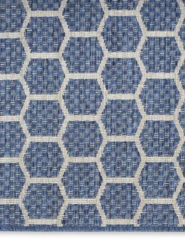 Twist Reversible TWS01 Blue 9' x 12' Rug