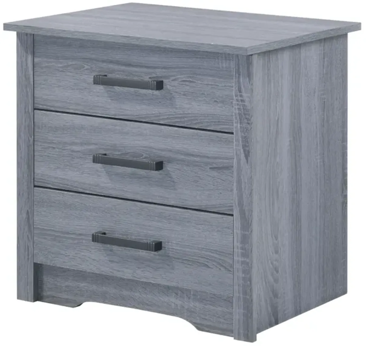 Hudson 3-Drawer Nightstand (23 in. H x 18 in. W x 22 in. D)