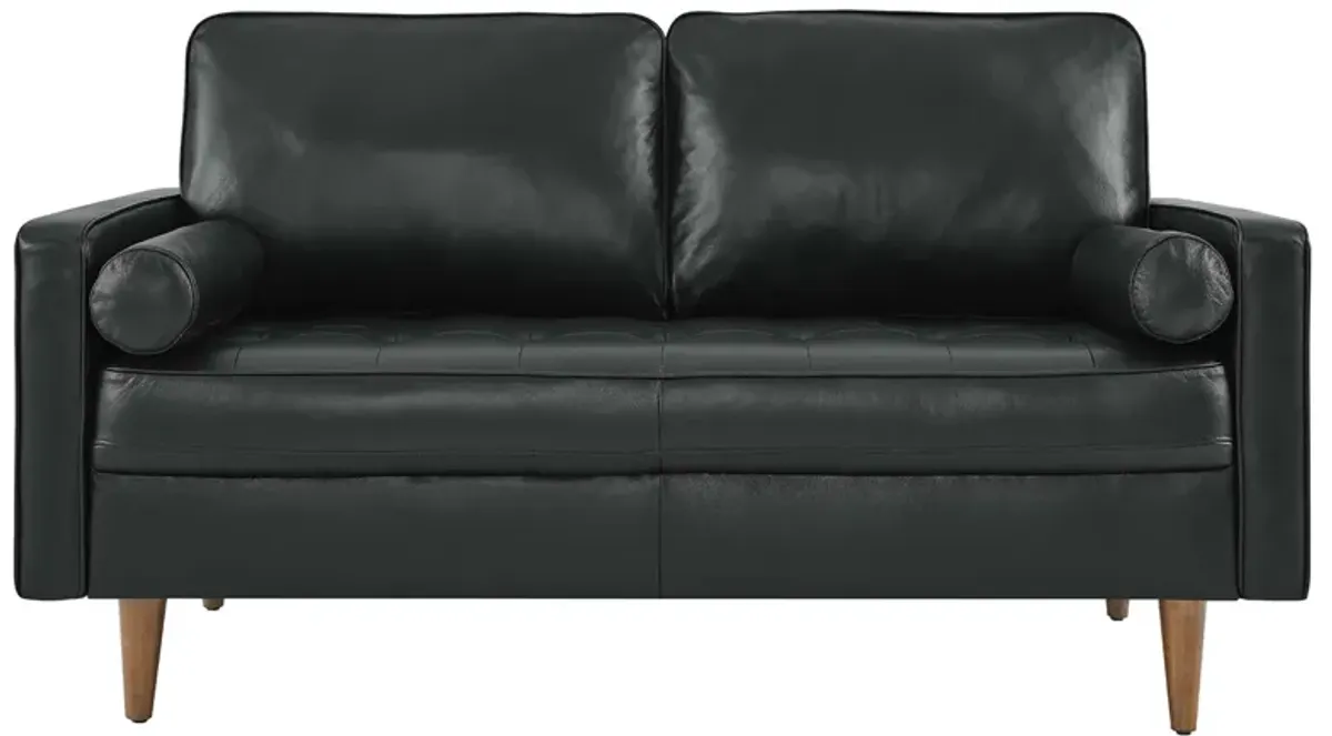 Valour Leather Loveseat