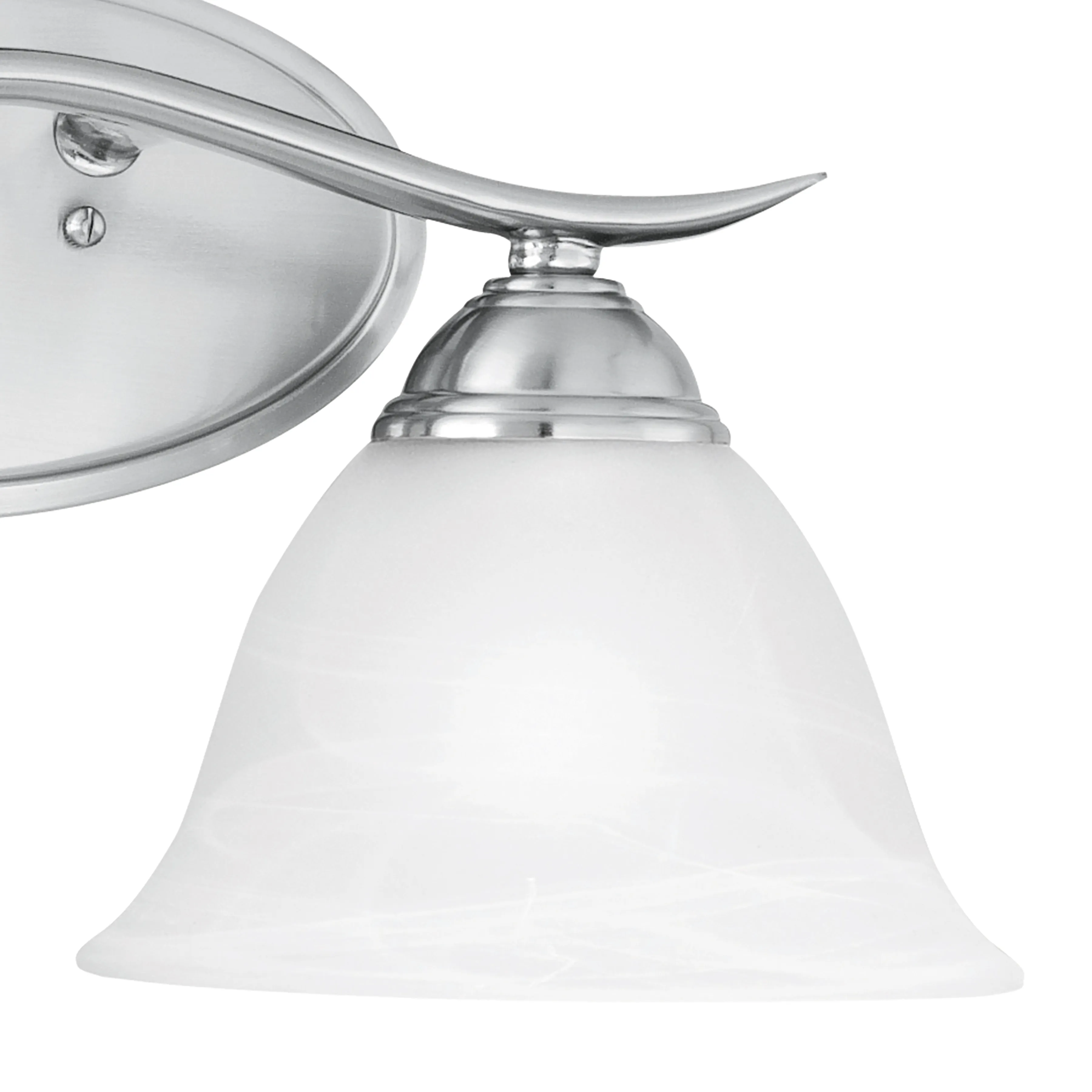 Prestige 17'' Wide 2-Light Silver Vanity Light