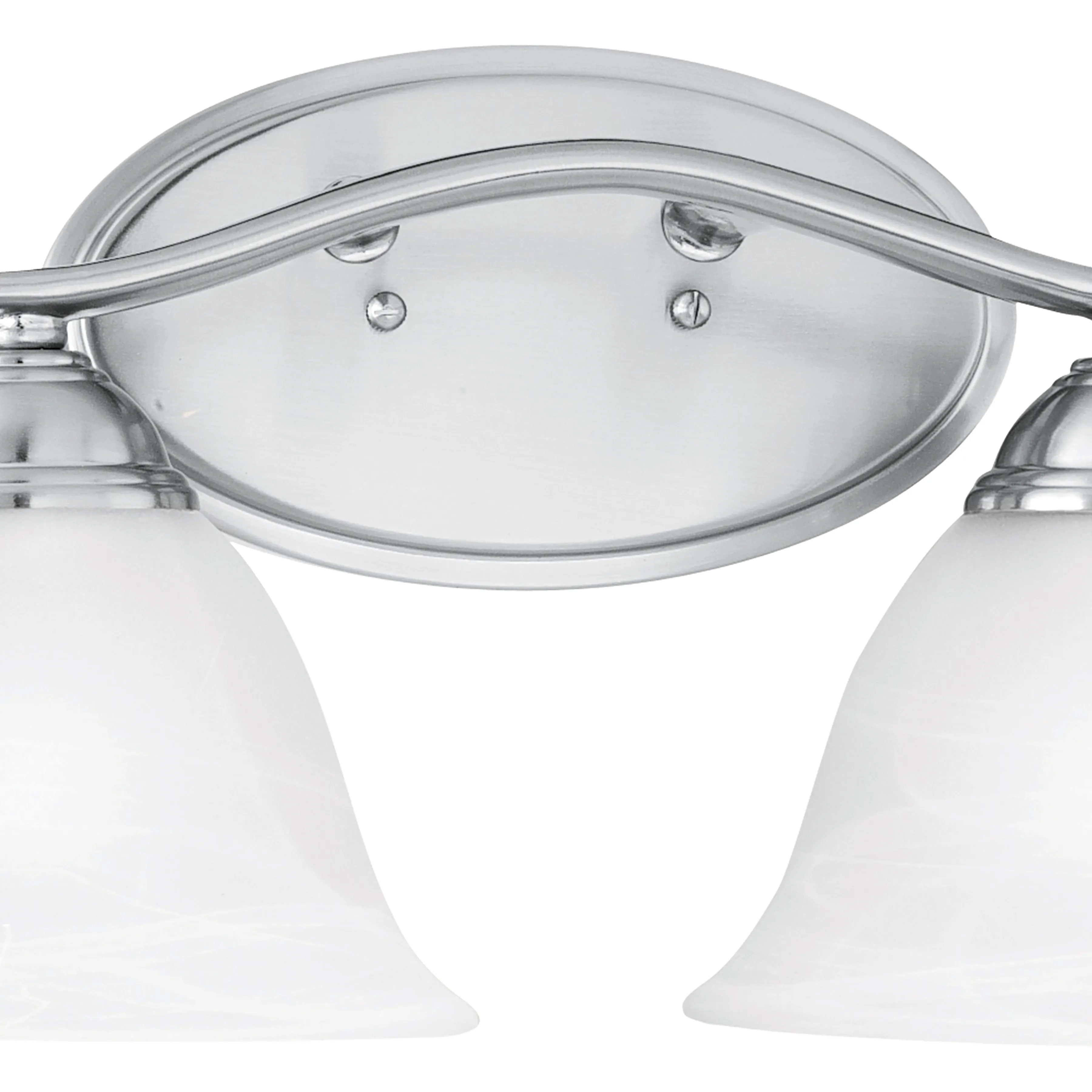 Prestige 17'' Wide 2-Light Silver Vanity Light