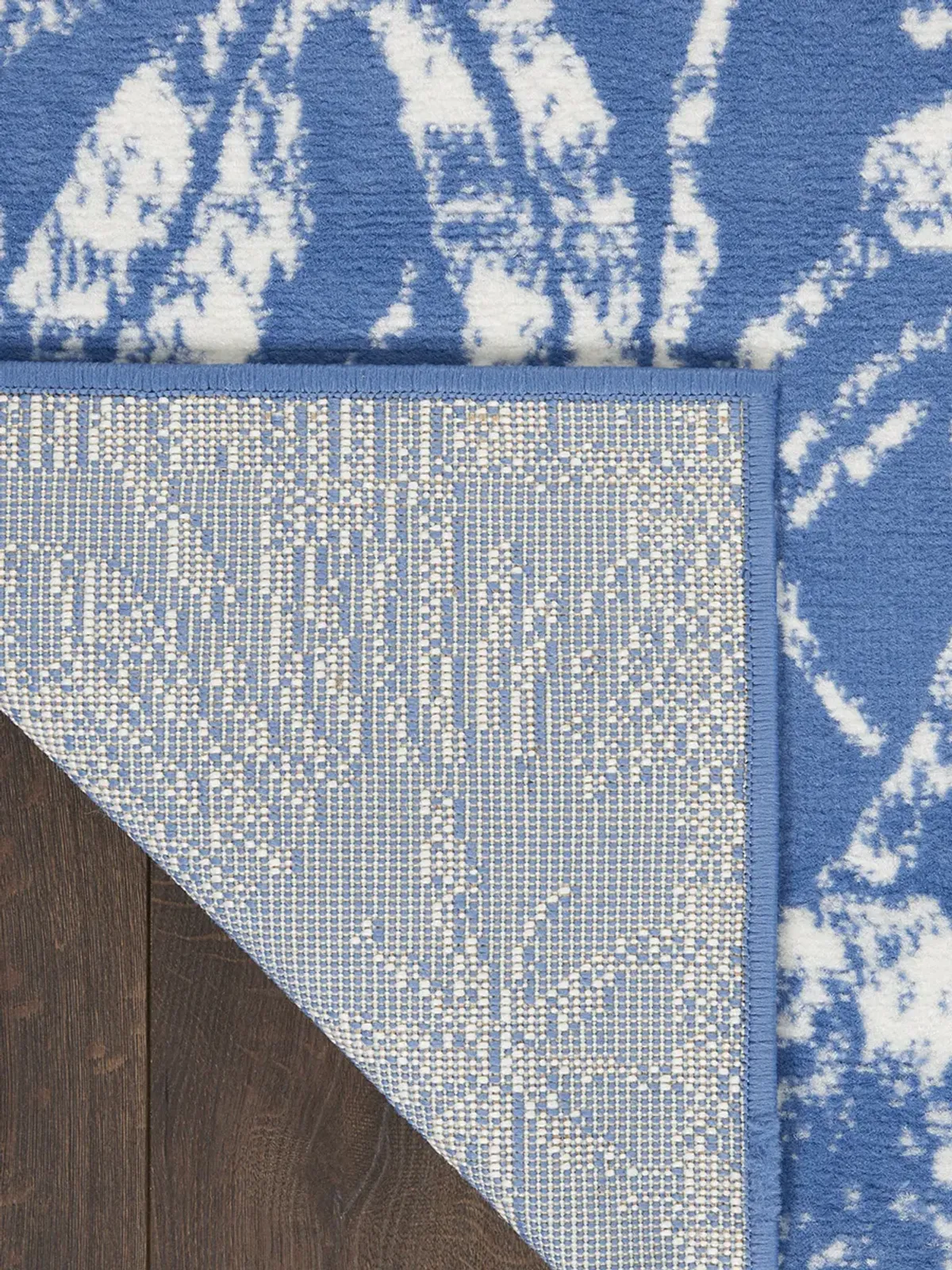 Whimsicle WHS05 Blue 8' x Round Rug