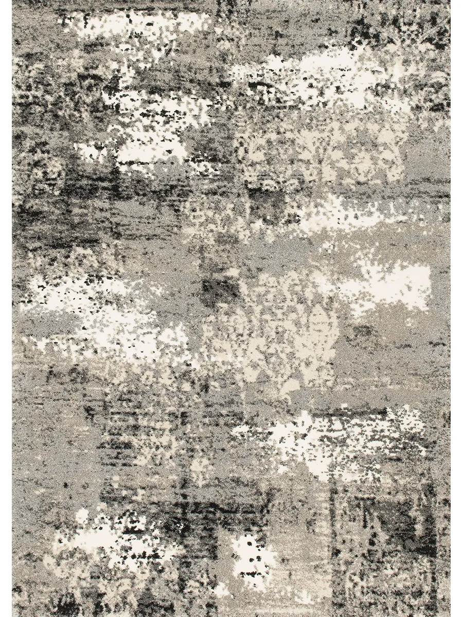 Viera VR04 Grey 3'10" x 5'7" Rug